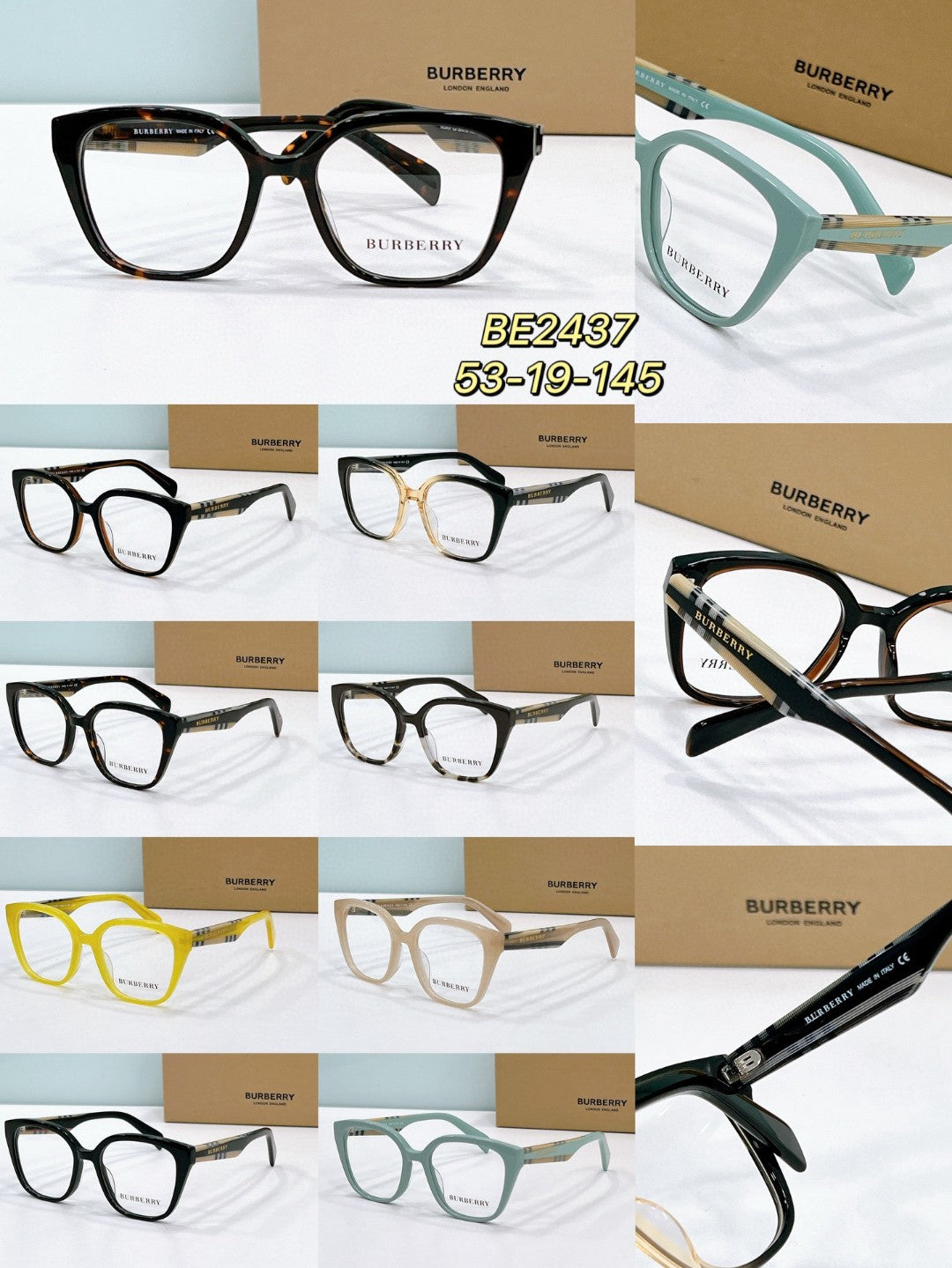 Burberry and Bvlgari