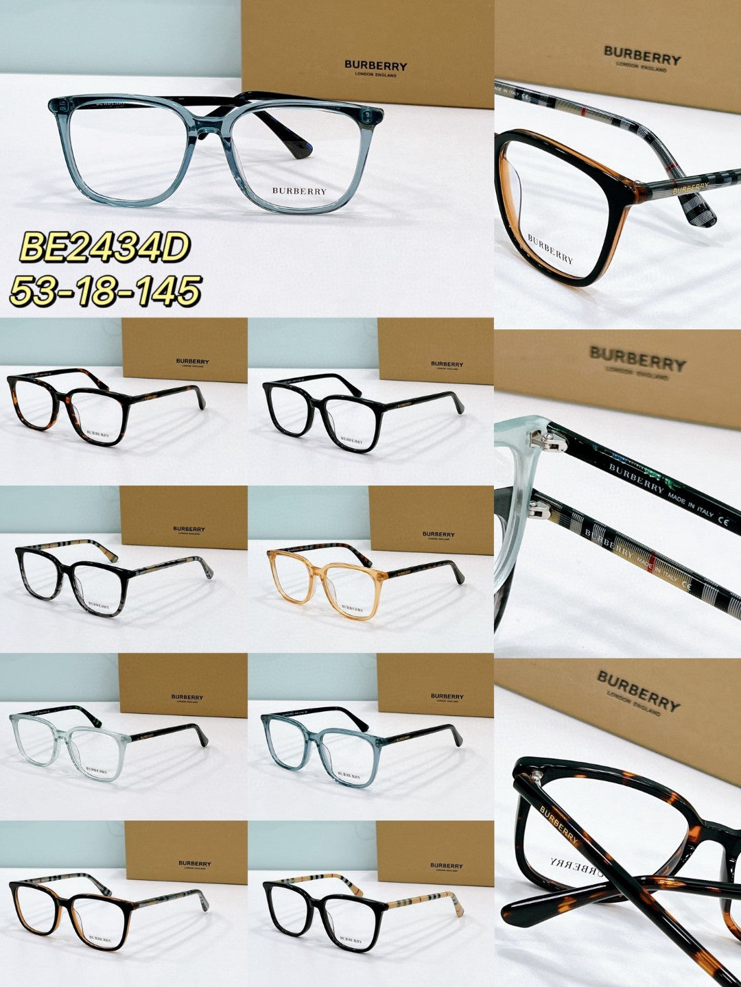 Burberry and Bvlgari