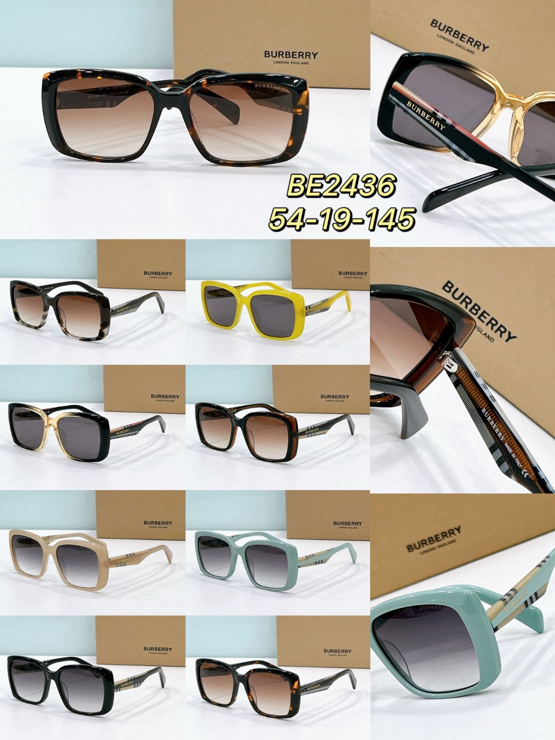 Burberry and Bvlgari