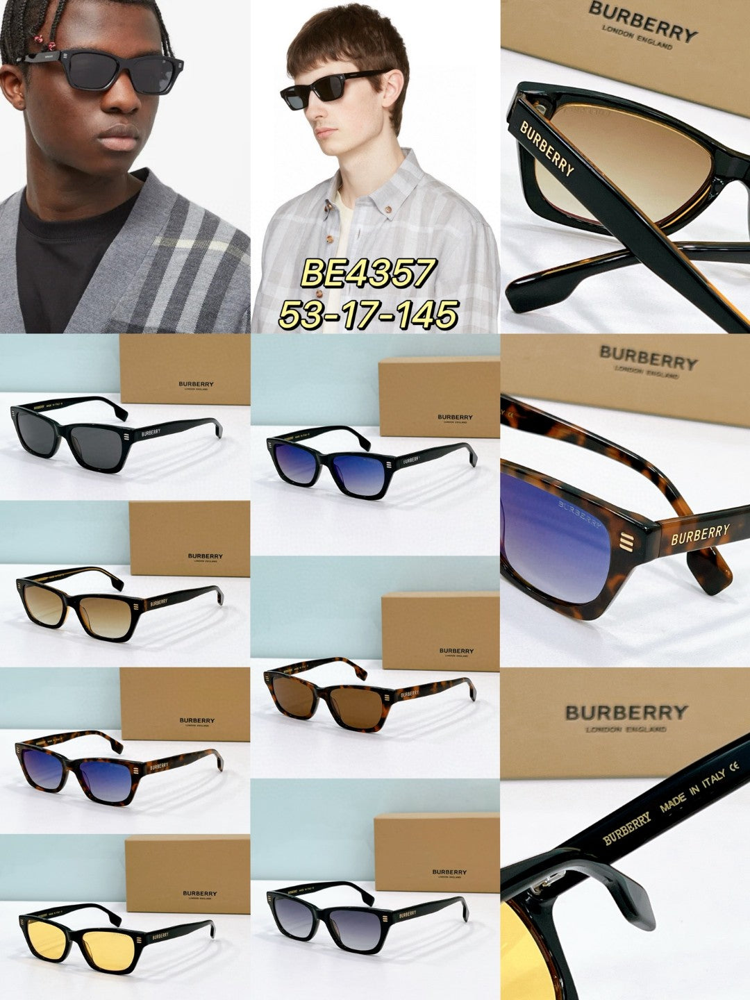 Burberry and Bvlgari