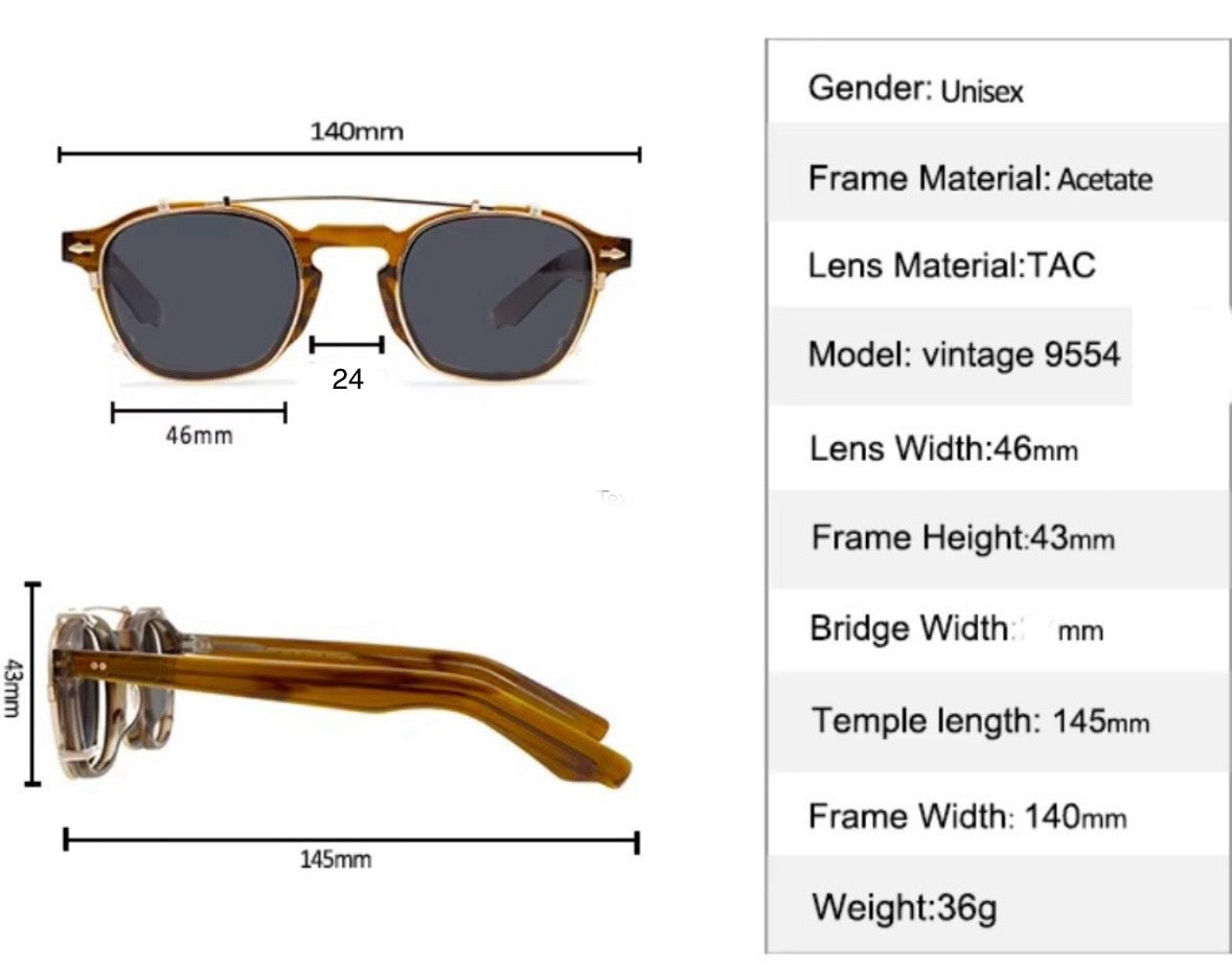 9554 with polarized sun clip