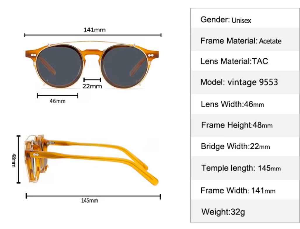 9553 with polarized sun clip