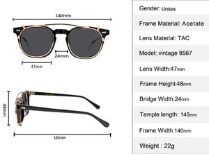 9567 with polarized sun clip