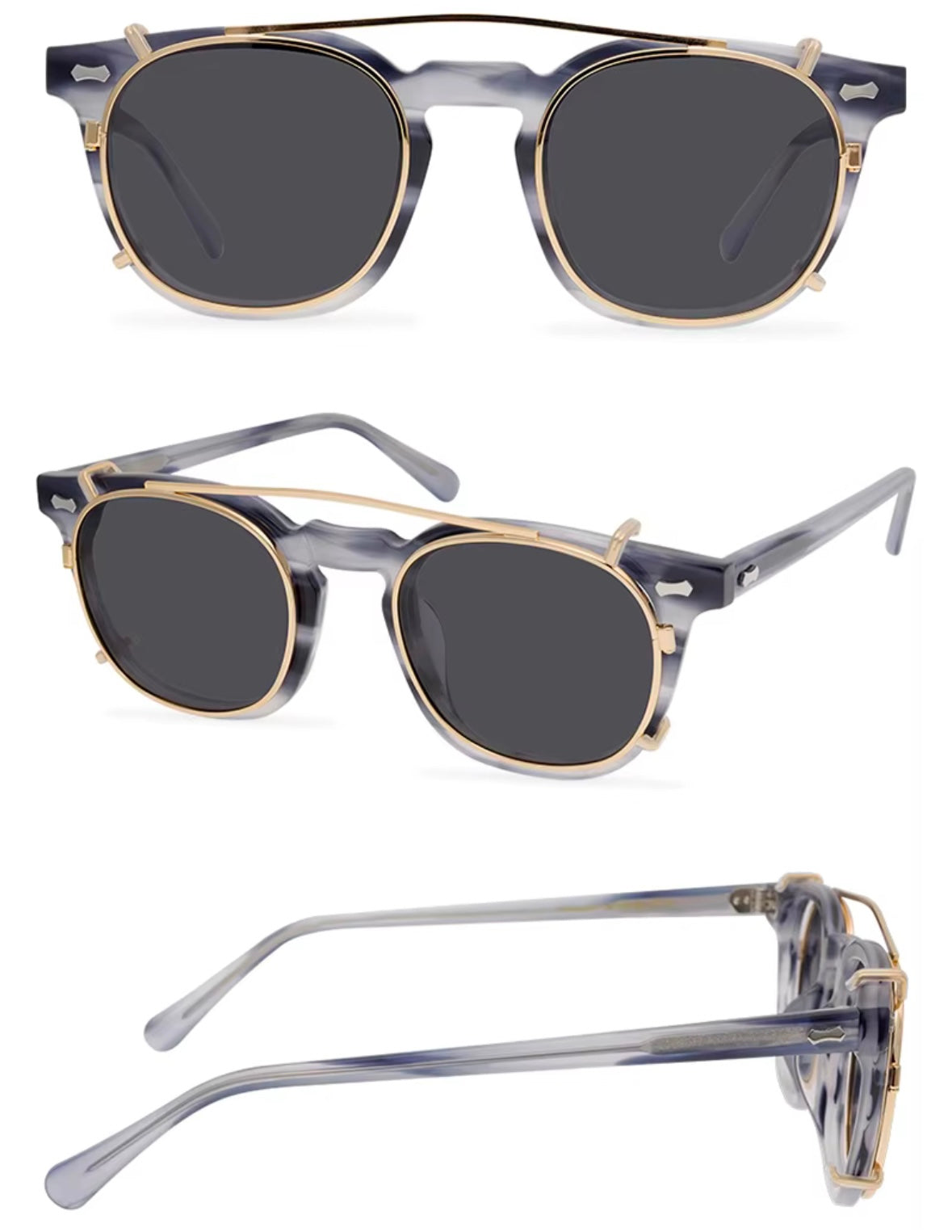 9567 with polarized sun clip