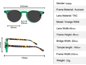505 with polarized sun clip
