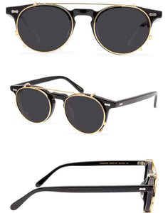 505 with polarized sun clip