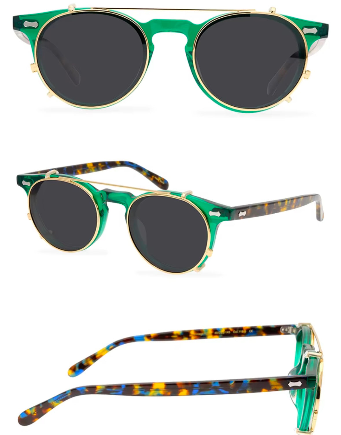 505 with polarized sun clip