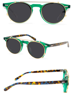 505 with polarized sun clip