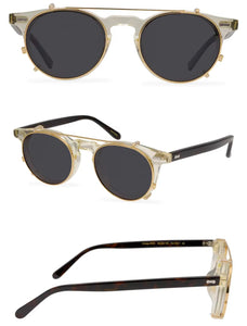 505 with polarized sun clip