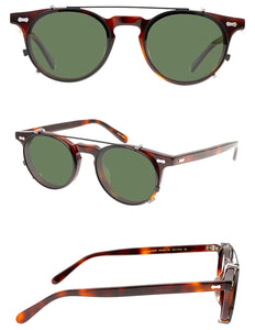 505 with polarized sun clip
