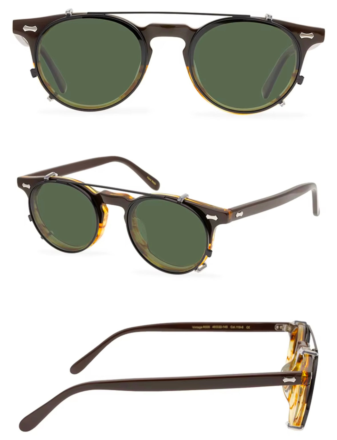 505 with polarized sun clip