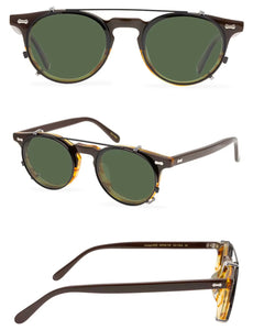 505 with polarized sun clip