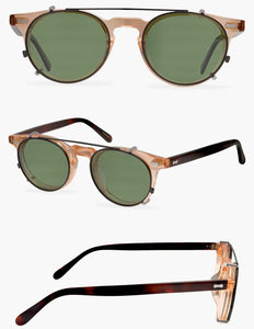 505 with polarized sun clip