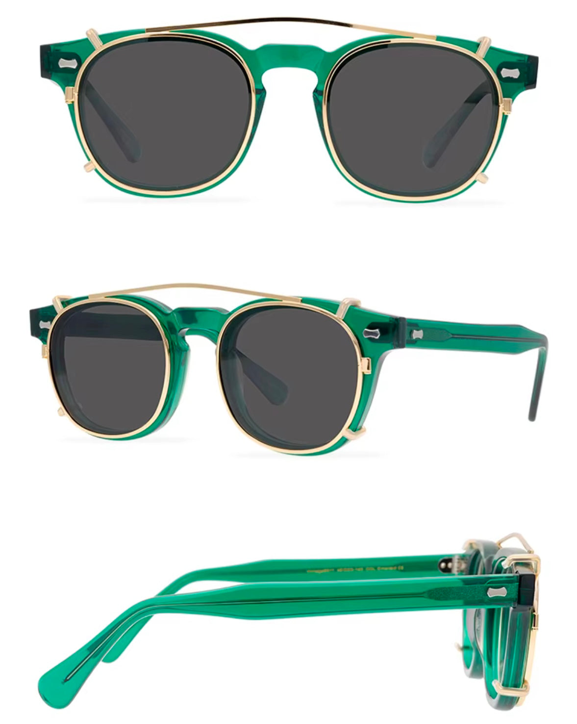9511 with polarized sun clip