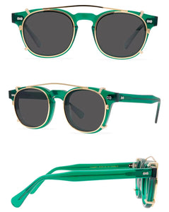 9511 with polarized sun clip