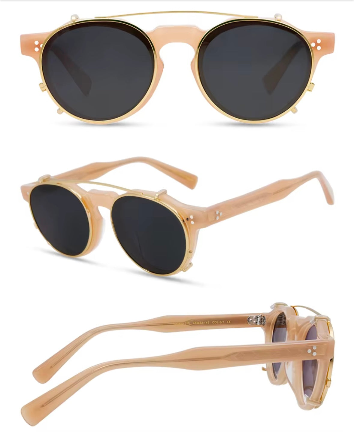 516 with polarized sun clip