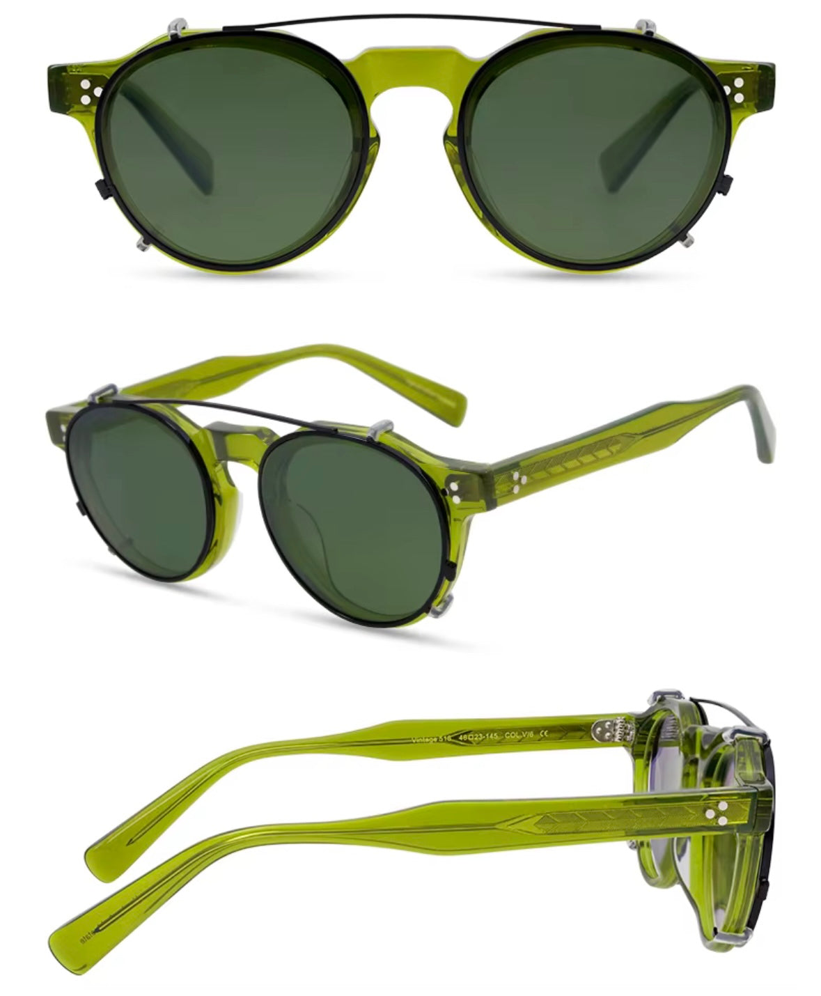 516 with polarized sun clip
