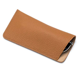 Genuine leather textured slip in