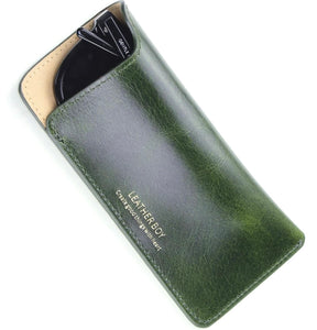 Genuine leather smooth slip in