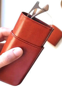 Genuine leather 2 piece case