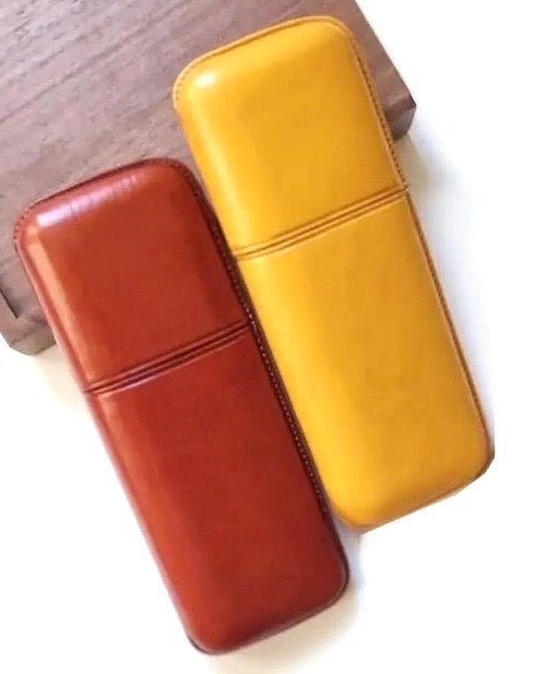 Genuine leather 2 piece case