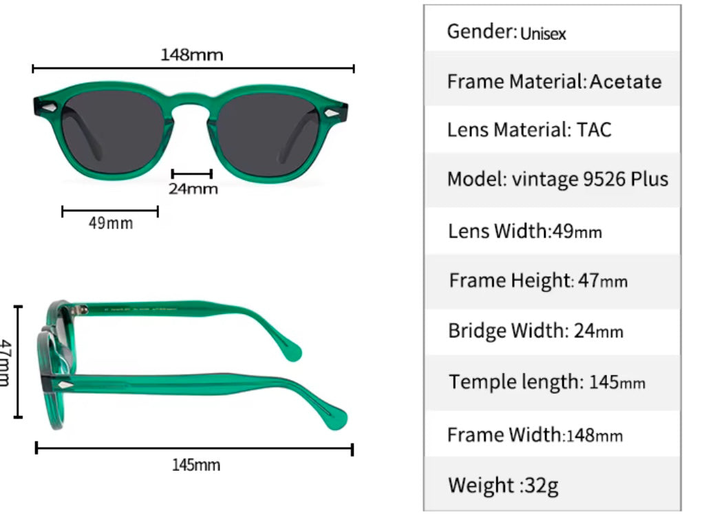 Arnel 49 size sunglass