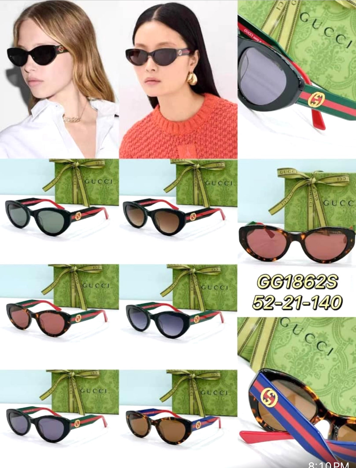 Gucci Sunglass 2025