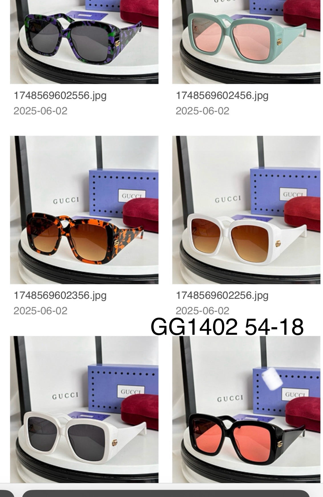 Gucci Sunglass 2025