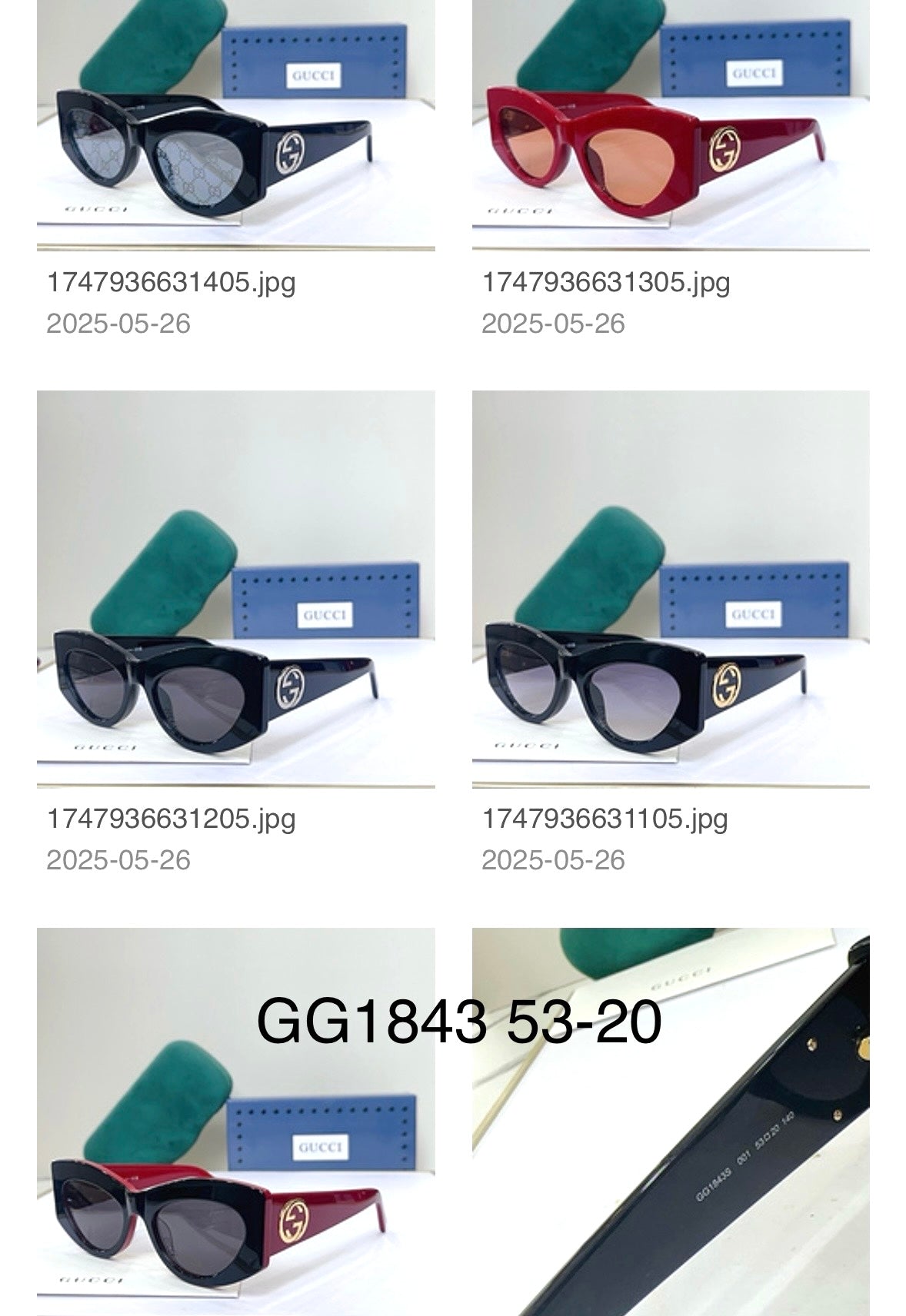 Gucci Sunglass 2025