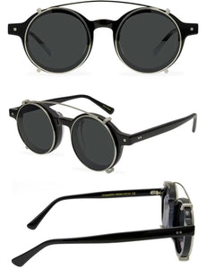 9575 with polarized sun clip