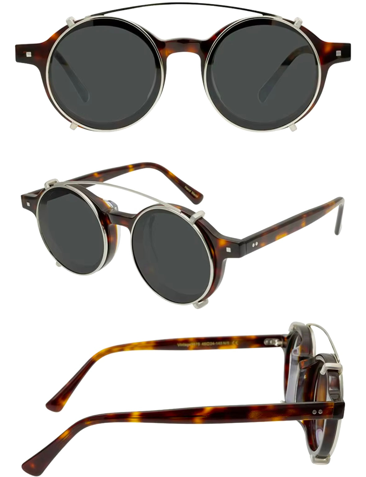 9575 with polarized sun clip
