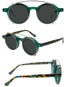 9575 with polarized sun clip