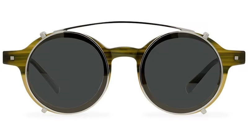 9575 with polarized sun clip
