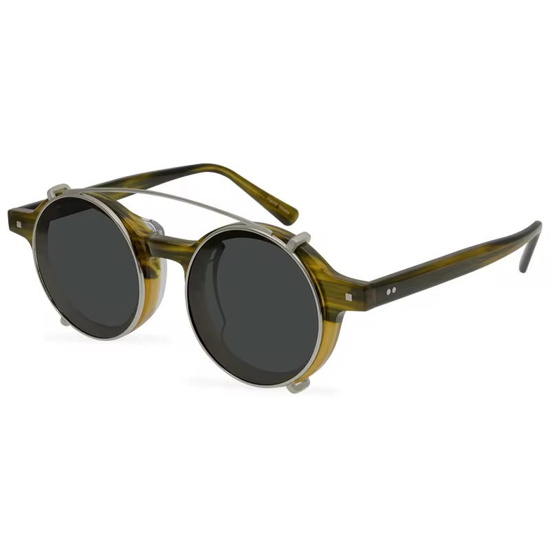 9575 with polarized sun clip