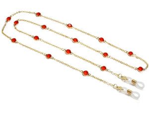 YCMKG210064 Stainless steel with jewel crystal chain
