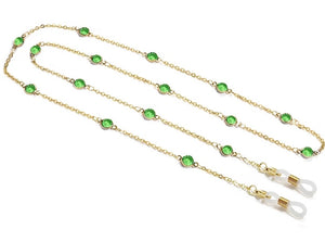 YCMKG210064 Stainless steel with jewel crystal chain