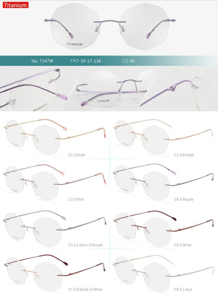 Rimless titanium