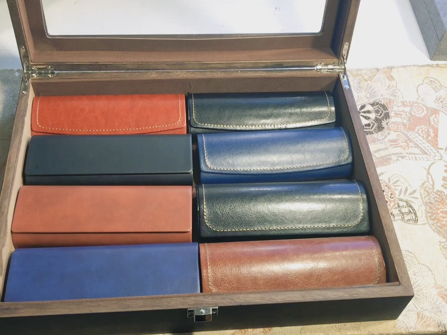 Video faux leather cases