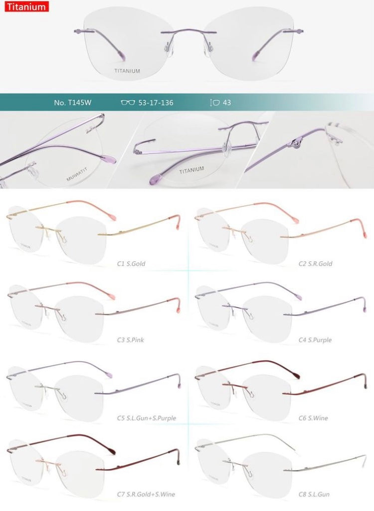 Rimless titanium