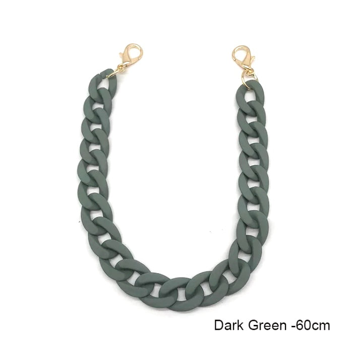 Chunky matte link chain #YCMKA21078