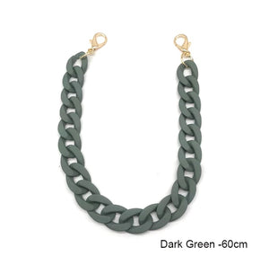 Chunky matte link chain #YCMKA21078