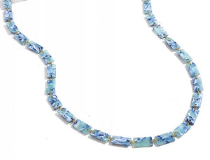 YCMKA21003 - Solid acetate block eyeglass chain.
