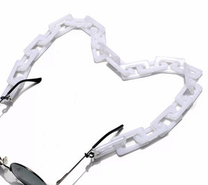 YMK21000 Flat rectangular link eyeglass chain. New release.