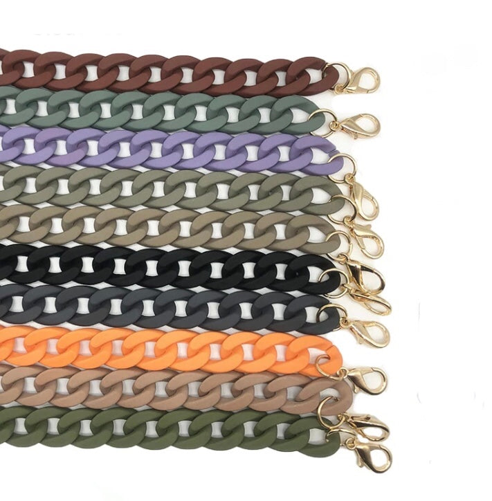 Chunky matte link chain #YCMKA21078