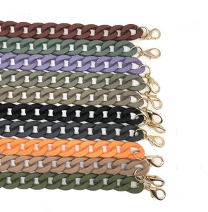 Chunky matte link chain #YCMKA21078