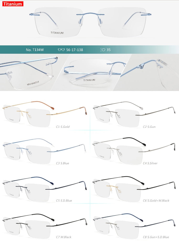 Rimless titanium