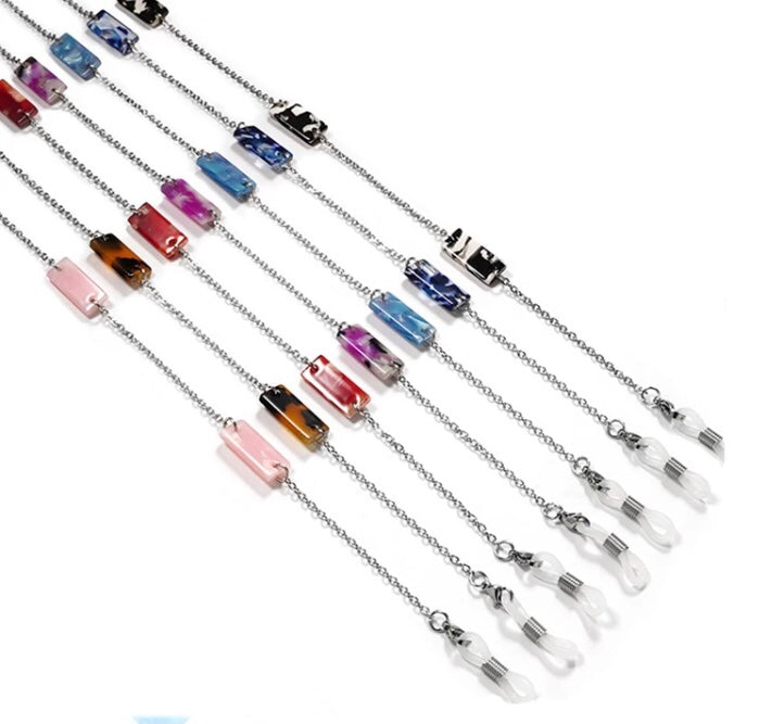 YCMKG210066 Stainless steel with acetate block