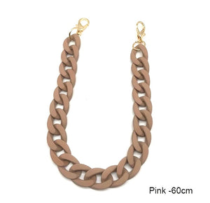 Chunky matte link chain #YCMKA21078