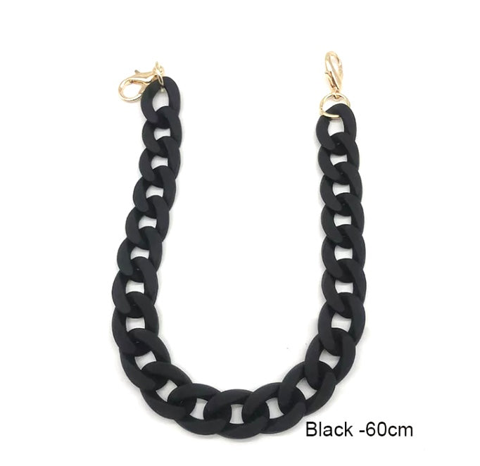 Chunky matte link chain #YCMKA21078