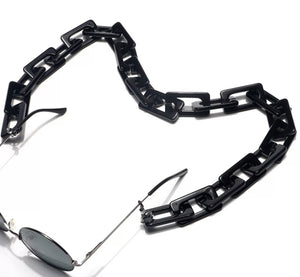 YMK21000 Flat rectangular link eyeglass chain. New release.